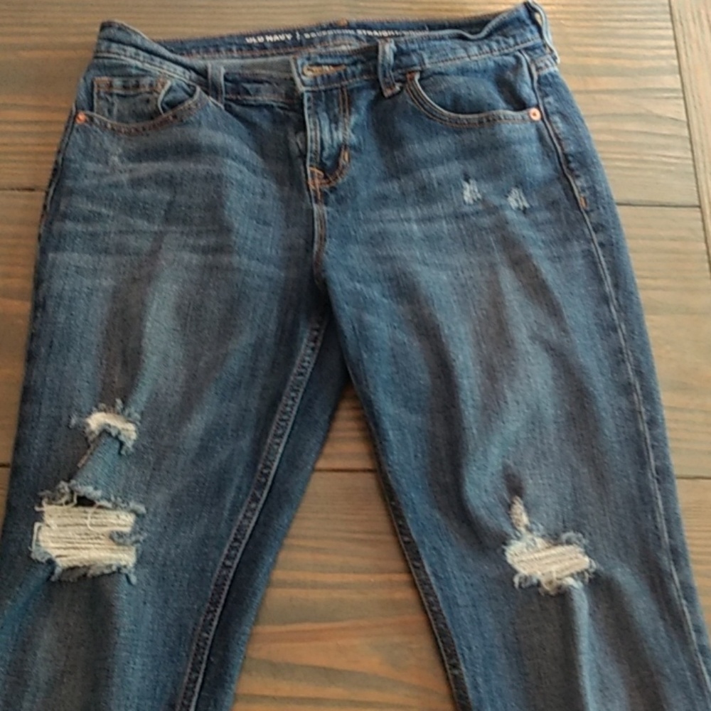 Old navy ripped jeans